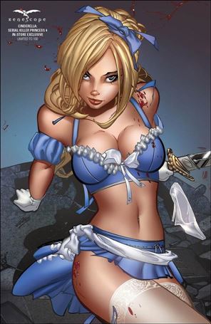 Cinderella Serial Killer Princess issue 4-E Paul Green In-Store Exclusive Cover 1/100