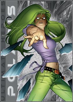 Marvel Universe 2011 (Ultimate Heroes Subset) card UH10 Polaris