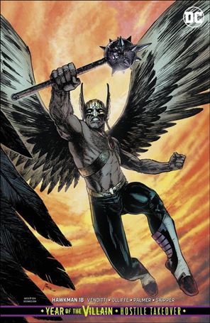 Hawkman (2018) issue 18-B Richard Pace Cover