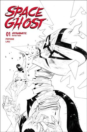 Space Ghost (2025) issue 1-N Jae Lee B&W 1:10 Cover