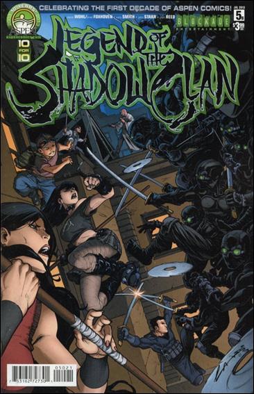 Legend of the Shadow Clan issue 5-B Emilio Laiso Cover