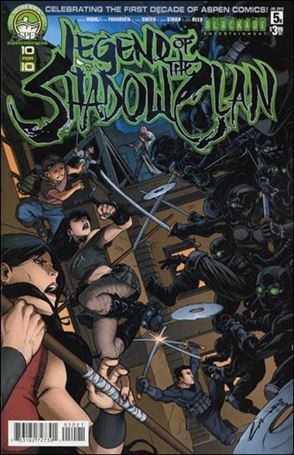 Legend of the Shadow Clan issue 5-B Emilio Laiso Cover