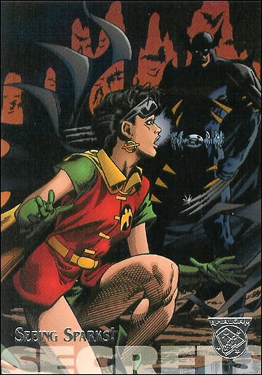 Amalgam Comics (Base Set) card 55 Seeing Sparks!