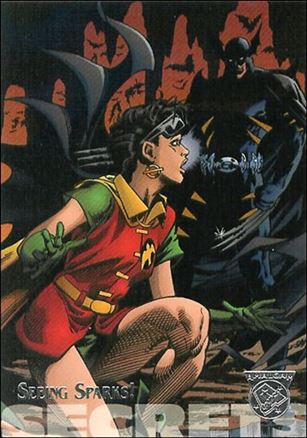 Amalgam Comics (Base Set) card 55 Seeing Sparks!