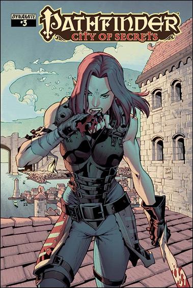 Pathfinder: City of Secrets issue 3-B Carlos Gomez Cover
