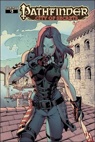 Pathfinder: City of Secrets issue 3-B Carlos Gomez Cover