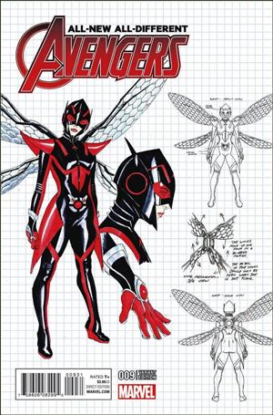 All-New, All-Different Avengers issue 9-B Alex Ross 1:50 Design Cover