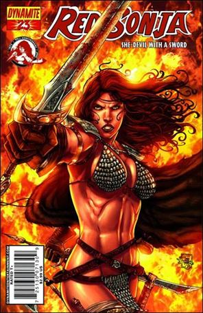 Red Sonja (2005) issue 23-C Joe Prado Cover
