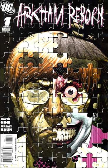 Arkham Reborn issue 1 Frazer Irving Cover