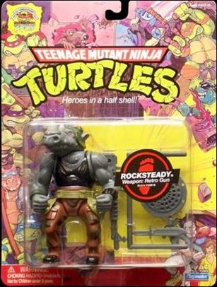 Teenage Mutant Ninja Turtles: 25th Anniversary figure 8 Rocksteady