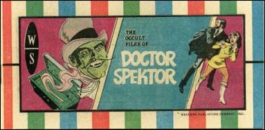 Dan Curtis Giveaways issue 7 The Occult Files Of Doctor Spektor