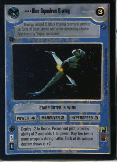 Star Wars: Reflections II: Expanding the Galaxy (Base Set) card 141 Blue Squadron B-wing