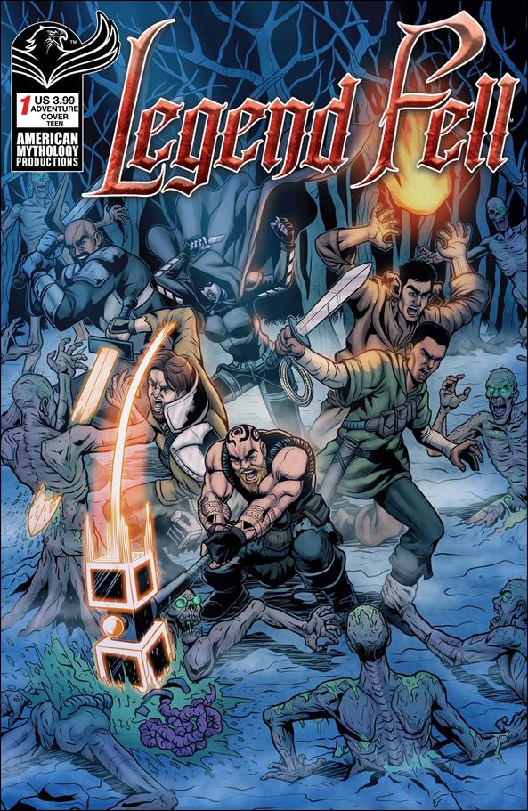 Legend Fell issue 1-B Eliano Marques Cover