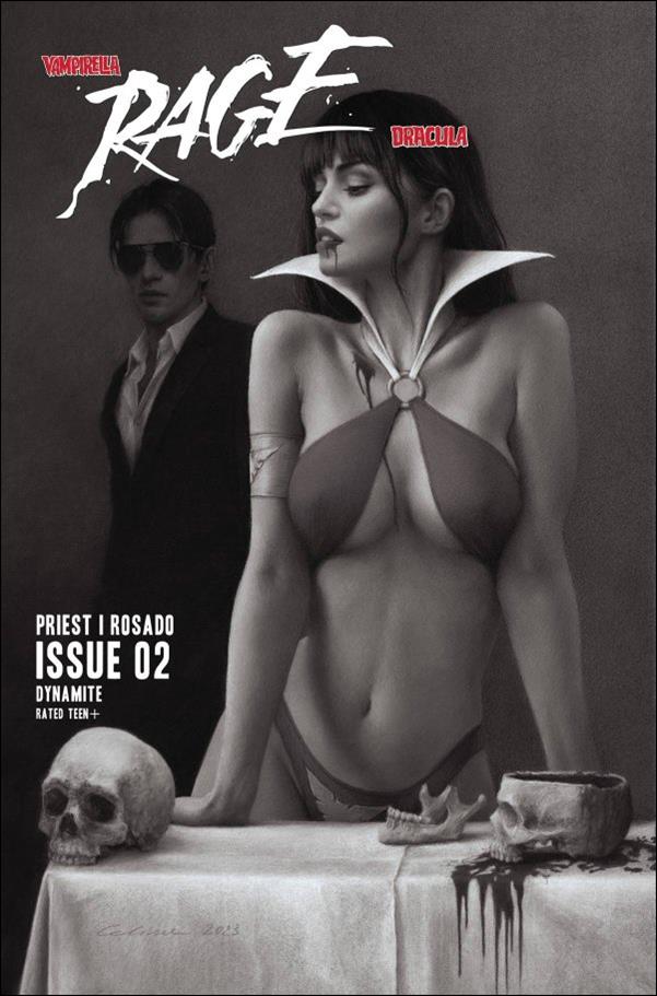 Vampirella / Dracula: Rage issue 2-H Celina 1:15 Line Art Cover