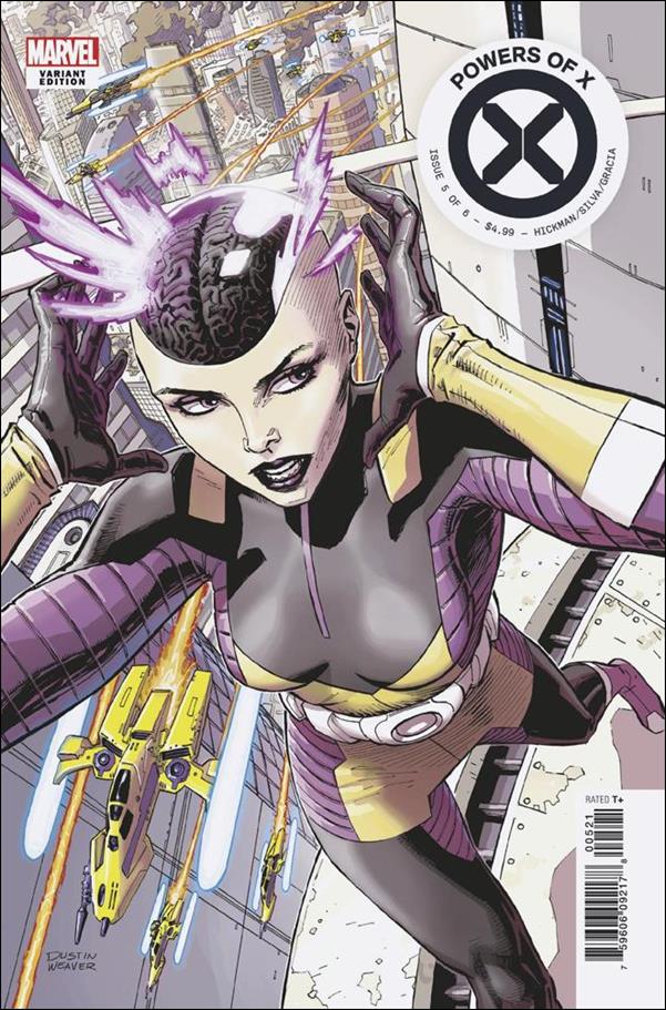 Powers of X issue 5-B Dustin Weaver Cover