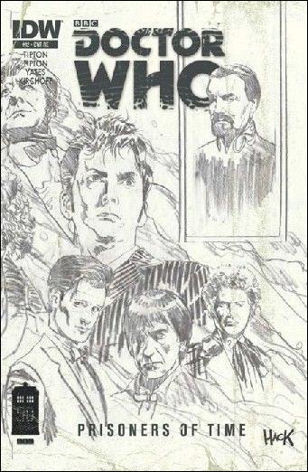 Doctor Who: Prisoners of Time  issue 12-G Robert Hack Jepack/Larry's Sketch Cover 1/500
