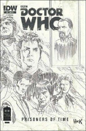 Doctor Who: Prisoners of Time  issue 12-G Robert Hack Jepack/Larry's Sketch Cover 1/500