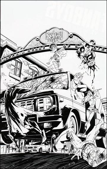 Fanboys vs Zombies issue 5-D Khary Randolph 1:20 Virgin Sketch Cover