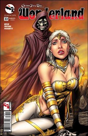 Grimm Fairy Tales Presents Wonderland issue 33-B Marat Mychaels Cover