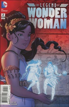 Legend of Wonder Woman (2016) issue 2-B Red Cover (Second Printing)