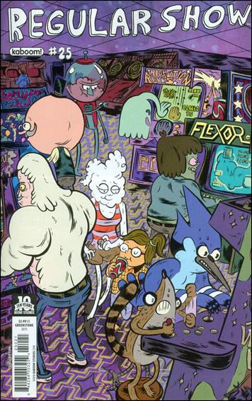 Regular Show issue 25-B Andrew Greenstone Subscription Cover
