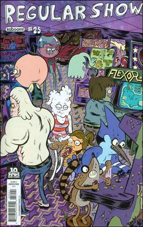 Regular Show issue 25-B Andrew Greenstone Subscription Cover