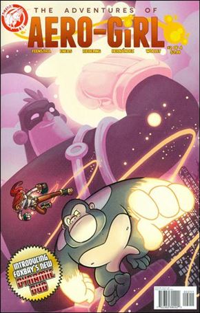 Adventures of Aero-Girl issue 2 Axur Eneas Cover