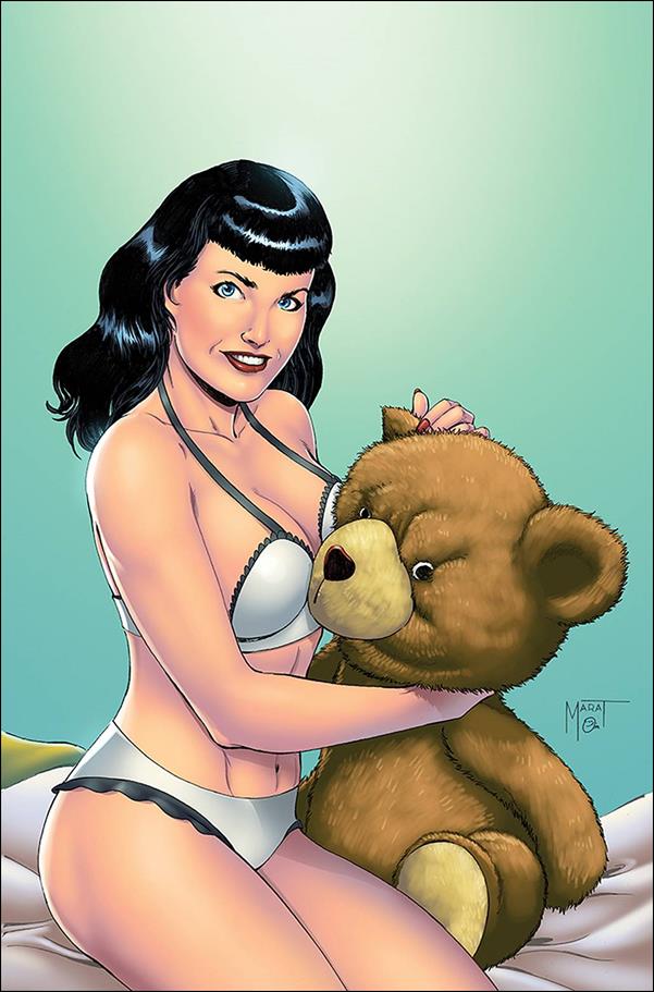Bettie Page: The Curse of the Banshee issue 4-O Marat Mychaels Virgin Cover