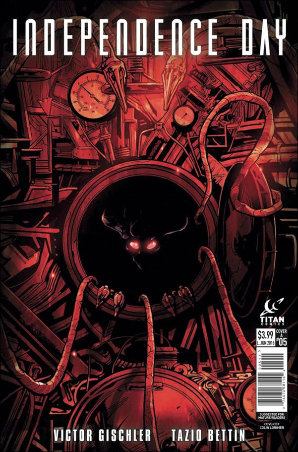 Independence Day issue 5 Colin Lorimer Cover