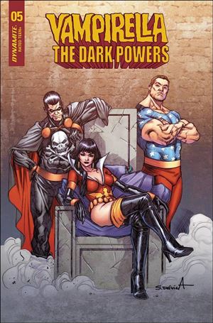 Vampirella: The Dark Powers issue 5-G Sergio Davila Cover