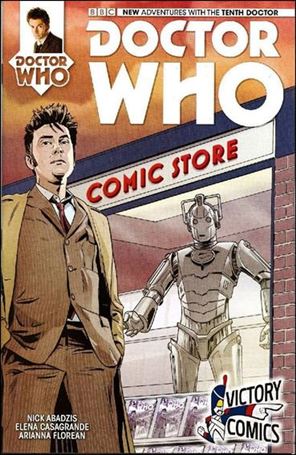 Doctor Who: The Tenth Doctor issue 1-IO Victory Comics Cover