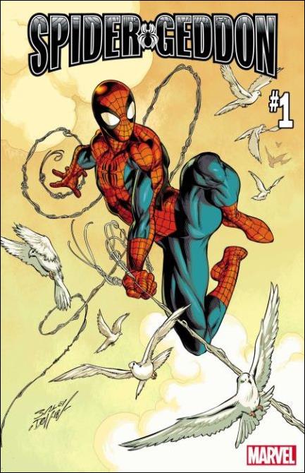 Spider-Geddon issue 1-B Mark Bagley Cover
