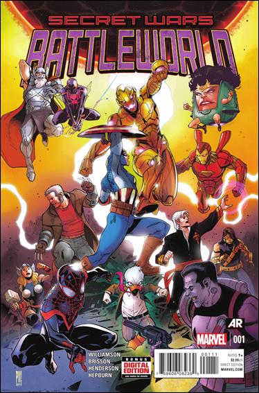 Secret Wars: Battleworld issue 1 Paco Medina Cover