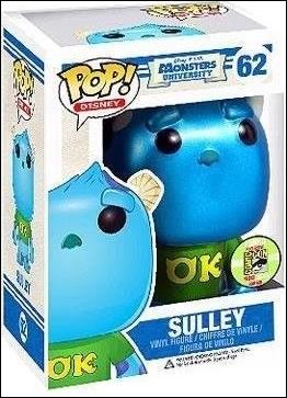 POP! Disney figure 62-B Sulley (Metallic) SDCC 2013 1/480