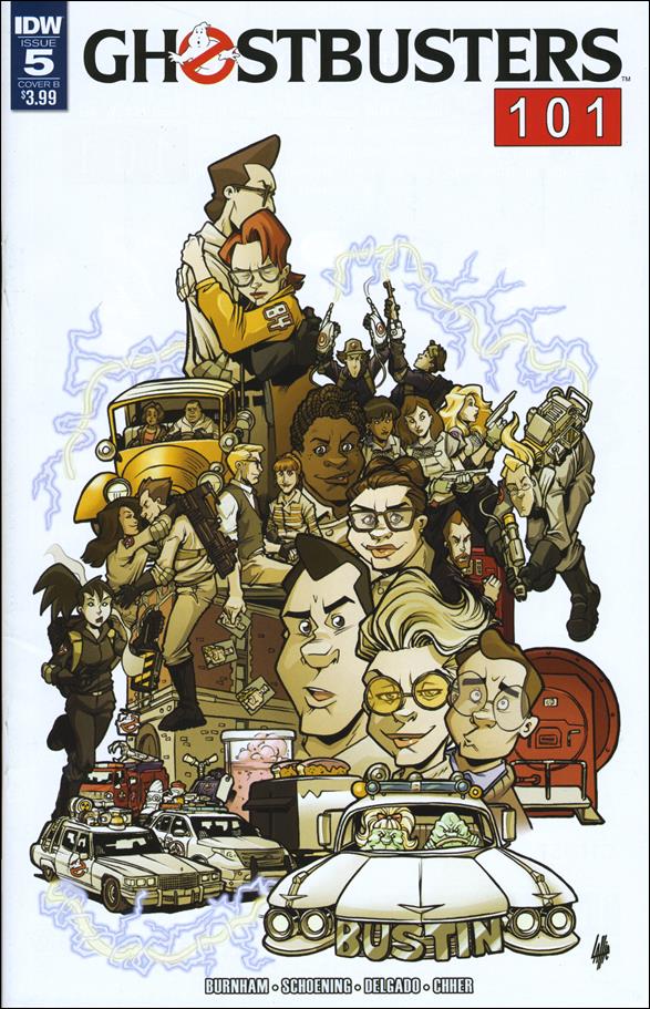 Ghostbusters 101 issue 5-B Tim Lattie Cover