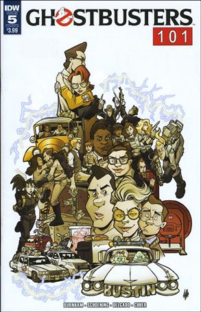 Ghostbusters 101 issue 5-B Tim Lattie Cover