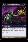 World of Warcraft: March of the Legion (Base Set) card 69 Heartening Arrival