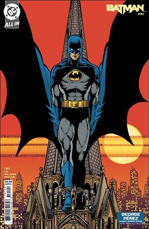 Batman (2016) issue 161-E George Pérez Legacy Cardstock Cover