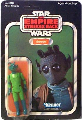 Star Wars 3 3/4" Basic Action Figures (Vintage) figure 13-B Greedo (ESB)