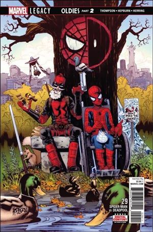 Spider-Man/Deadpool issue 29 Scott Hepburn Cover