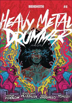Heavy Metal Drummer issue 4 Cats on Chairs Cover