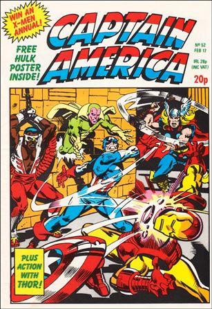 Captain America (UK) issue 52