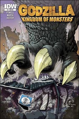 Godzilla: Kingdom of Monsters issue 1-NN I Want More Comics! Cover 1/500