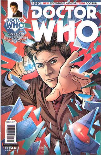 Doctor Who: The Tenth Doctor issue 3-C Elena Casagrande 1:10 Cover