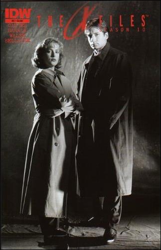 X-Files: Season 10 issue 2-F Greyscale Photo Cover (3rd Printing)