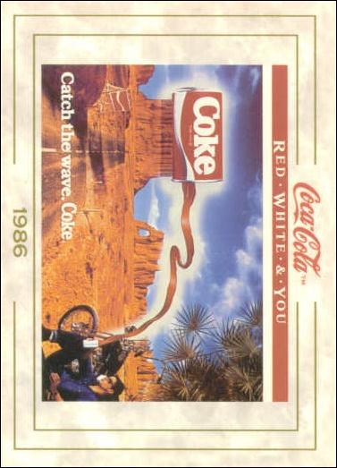 Coca-Cola Collection Series 1 (Base Set) card 92 Catch the wave