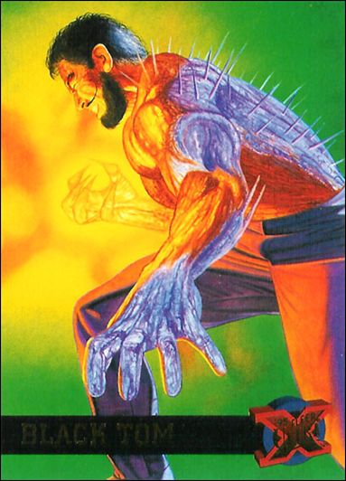 1995 Fleer Ultra X-Men (Base Set) card 7 Black Tom