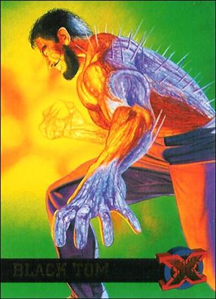 1995 Fleer Ultra X-Men (Base Set) card 7 Black Tom