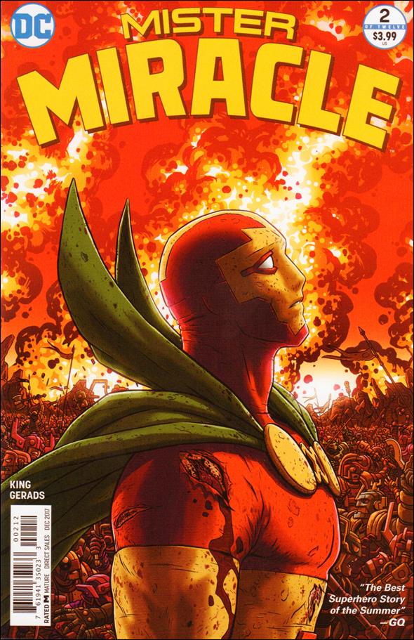 Mister Miracle (2017) issue 2-C Nick Derington Cover (2nd Printing)