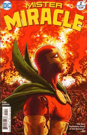 Mister Miracle (2017) issue 2-C Nick Derington Cover (2nd Printing)